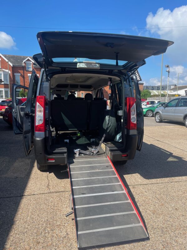Grey Peugeot Expert Van Wheelchair access