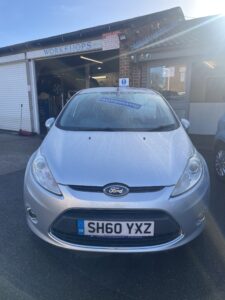 Silver Automatic Ford Fiesta Car Vehicle