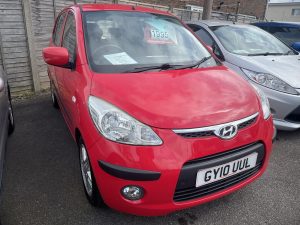 Red Hyundai i10 Car Vehicle For Sale Used Cars