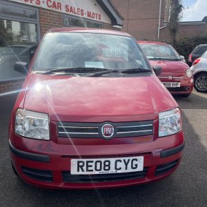 Red Fiat Panda Car Vehicle For Sale Used Cars